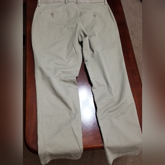 Haggar Men's Action Khaki Pants - Picture 3 of 11